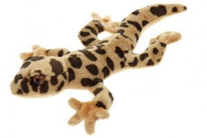 Peluche gecko léopard